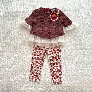 Girls Dressy Fall/Christmas Outfit